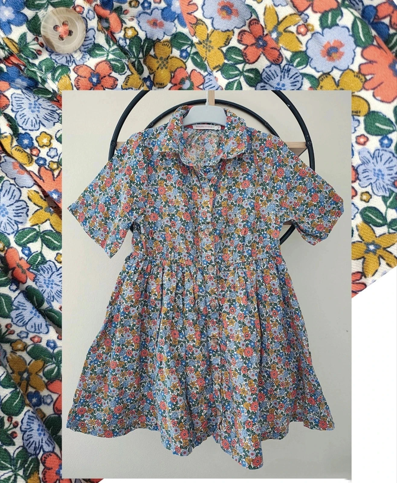 6 ans robe été monoprix